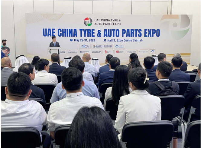 阿聯(lián)酋中國(guó)輪胎汽配展舉辦，吸引百家中國(guó)企業(yè)參展
