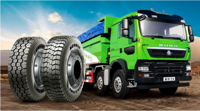 中國(guó)重汽發(fā)布搭載中策重載俠輪胎的第四代節(jié)能智慧重卡
