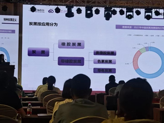 此外，在會議中，各位行業(yè)領(lǐng)袖也紛紛發(fā)表了對炭黑行業(yè)的經(jīng)濟(jì)運行情況和未來發(fā)展趨勢的觀點。據(jù)了解，這些觀點涵蓋了輪胎橡膠行業(yè)、炭黑行業(yè)、煤焦油市場、特種炭黑市場等多個方面，為與會者提供了深入洞察和行業(yè)前景的啟示。