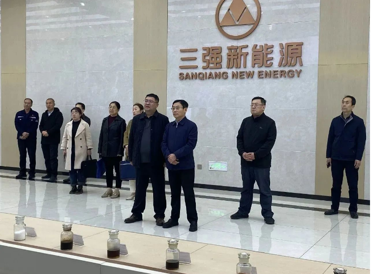 市人大常委會副主任馮原平一行蒞臨三強新能源調(diào)研