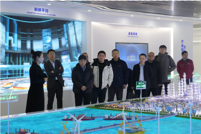 上海齊魯實業(yè)一行蒞臨耐斯特炭黑公司調研考察
