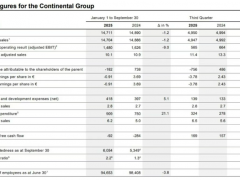 大陸集團(tuán)Q3，重組里程碑達(dá)成！